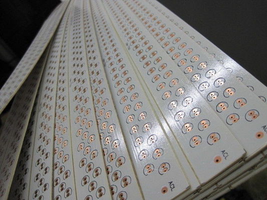 Waterproof  aluminum printed circuit boards 300 x 12mm length with led assembly