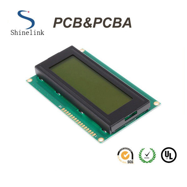 Rigid SMT PCB Assembly for LCD module , smt assy 2OZ Copper thickness