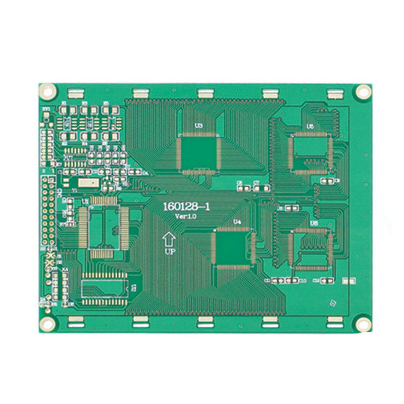Material FR4 Electronics Prototyping Board Green Solder Mask 1oz Copper Long Lifespan